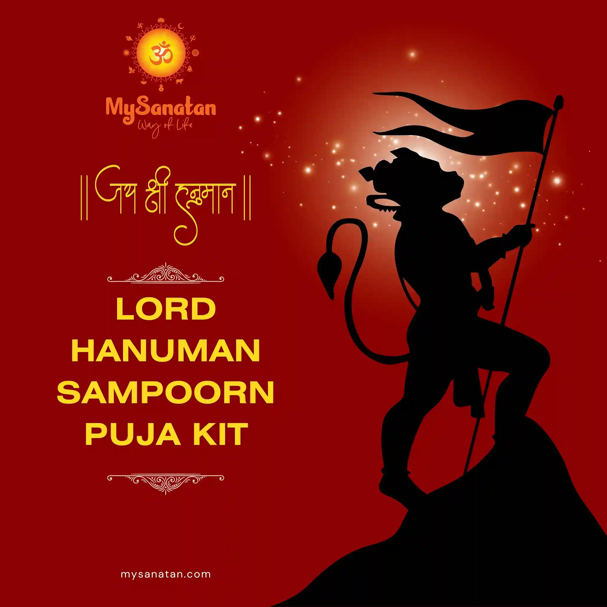 Lord Hanuman Sampoorn Puja Kit