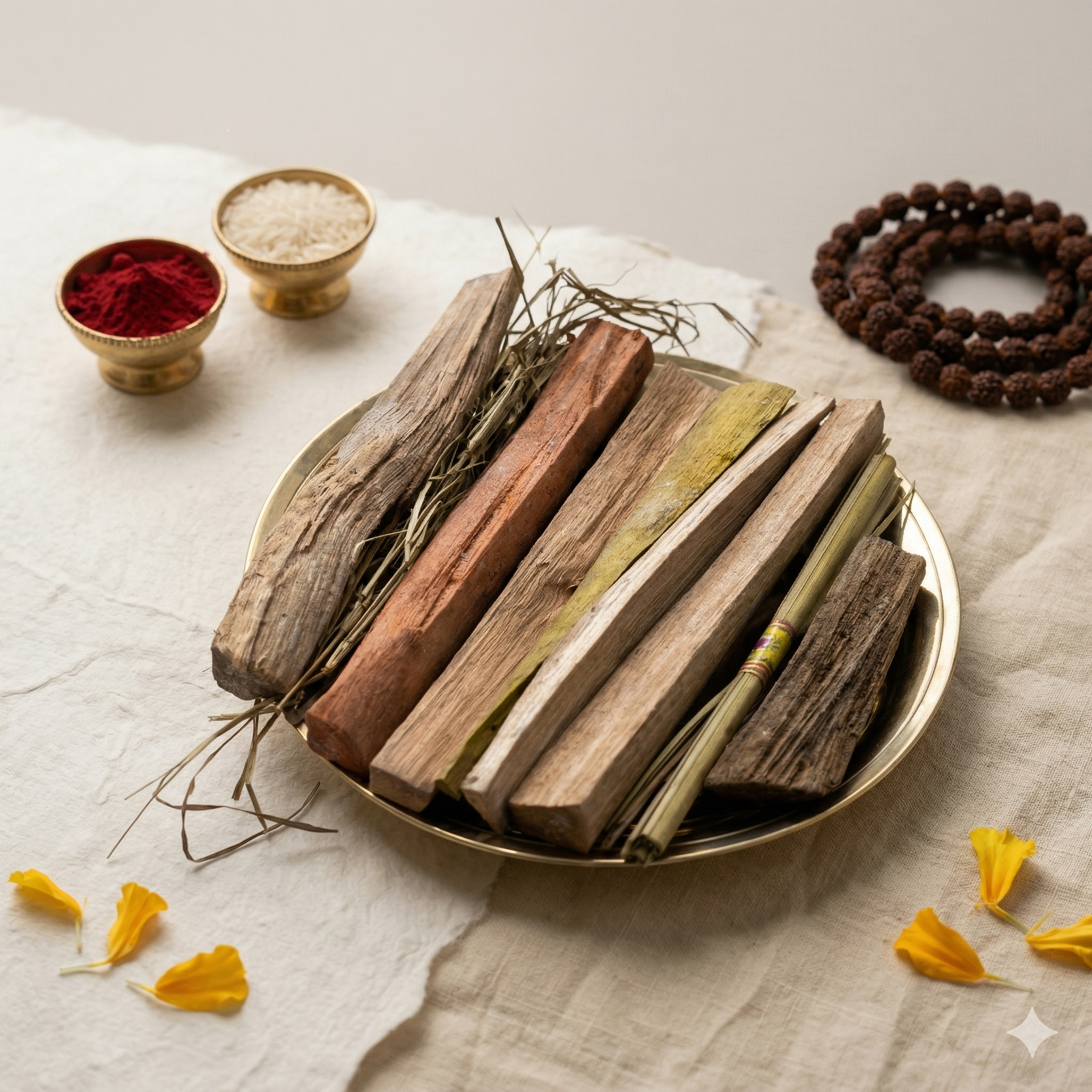 Navgrah Samidha | 9 Sacred Planet Woods for Havan & Yajna 