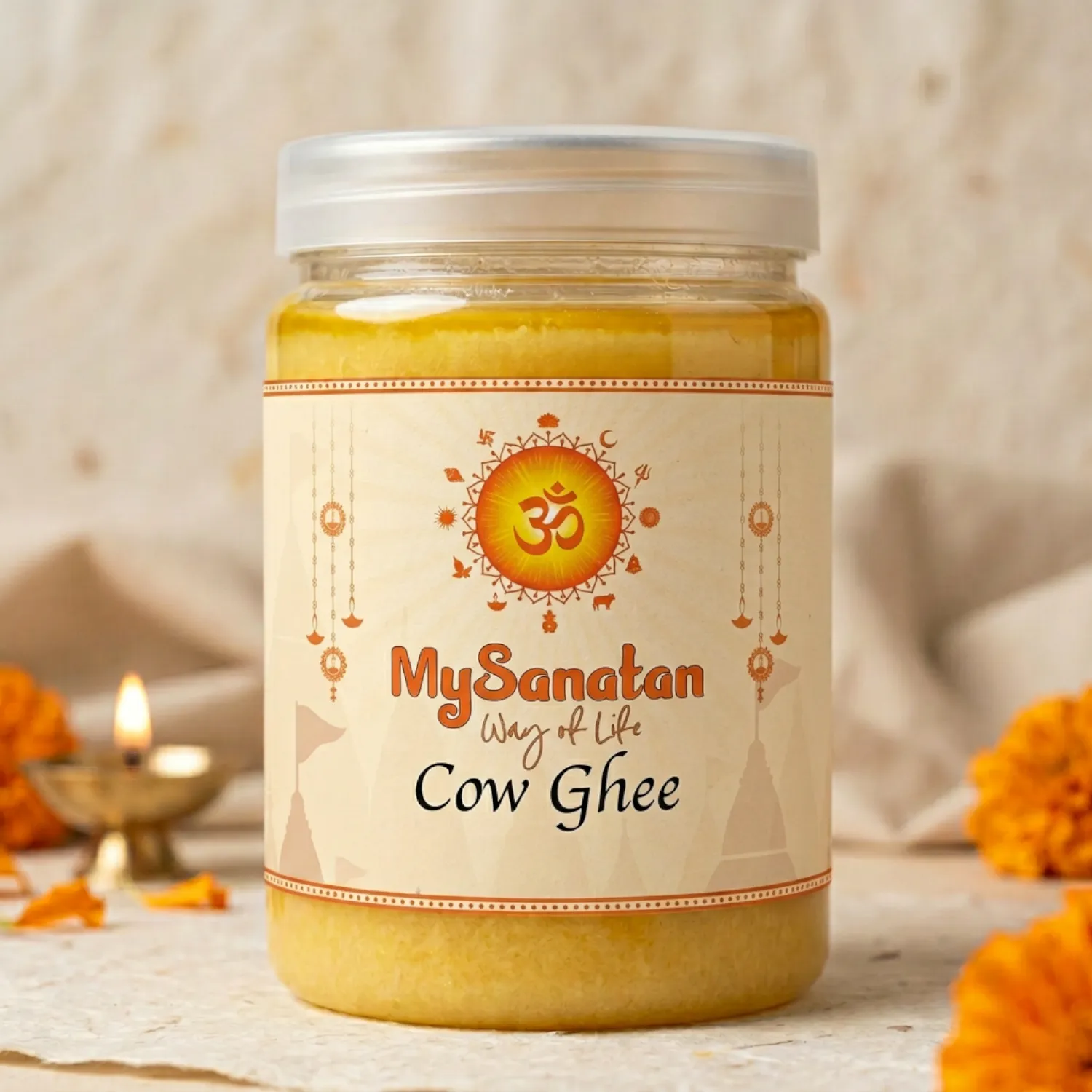Cow Ghee For Puja and Havan | Large Pack
