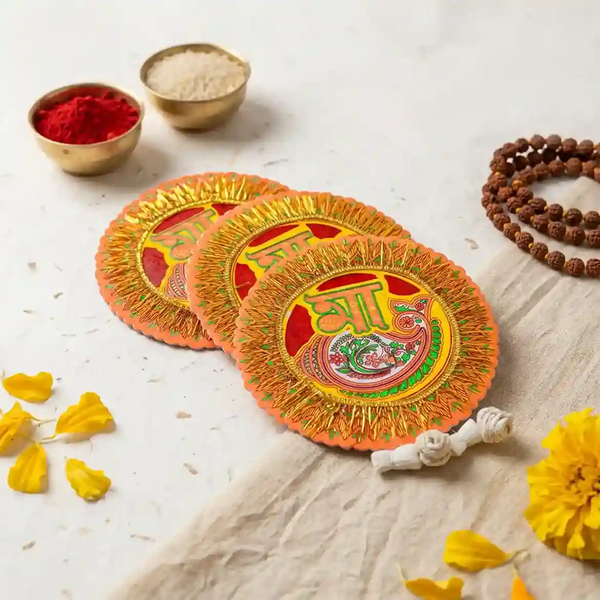 Chandmala | Hanging Deity Adornment | Chandramala Medium