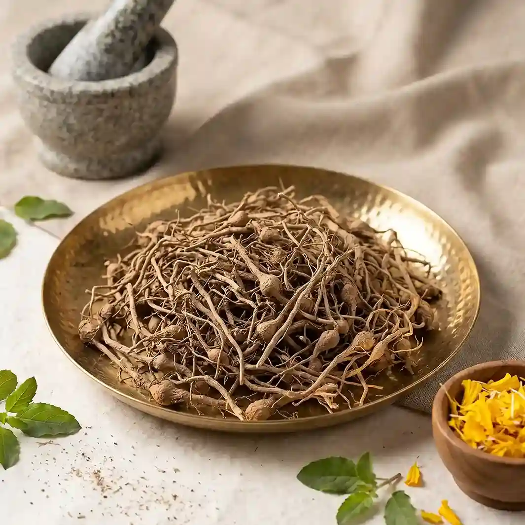 Bharangi Root | Clerodendrum Serratum | Bamanhati | Blue Glory Root | Brahmanayashtika