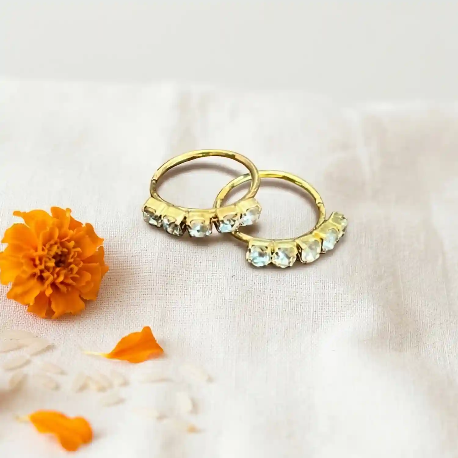 Designer Gopal Earrings | Laddu Gopal Shringar Bali