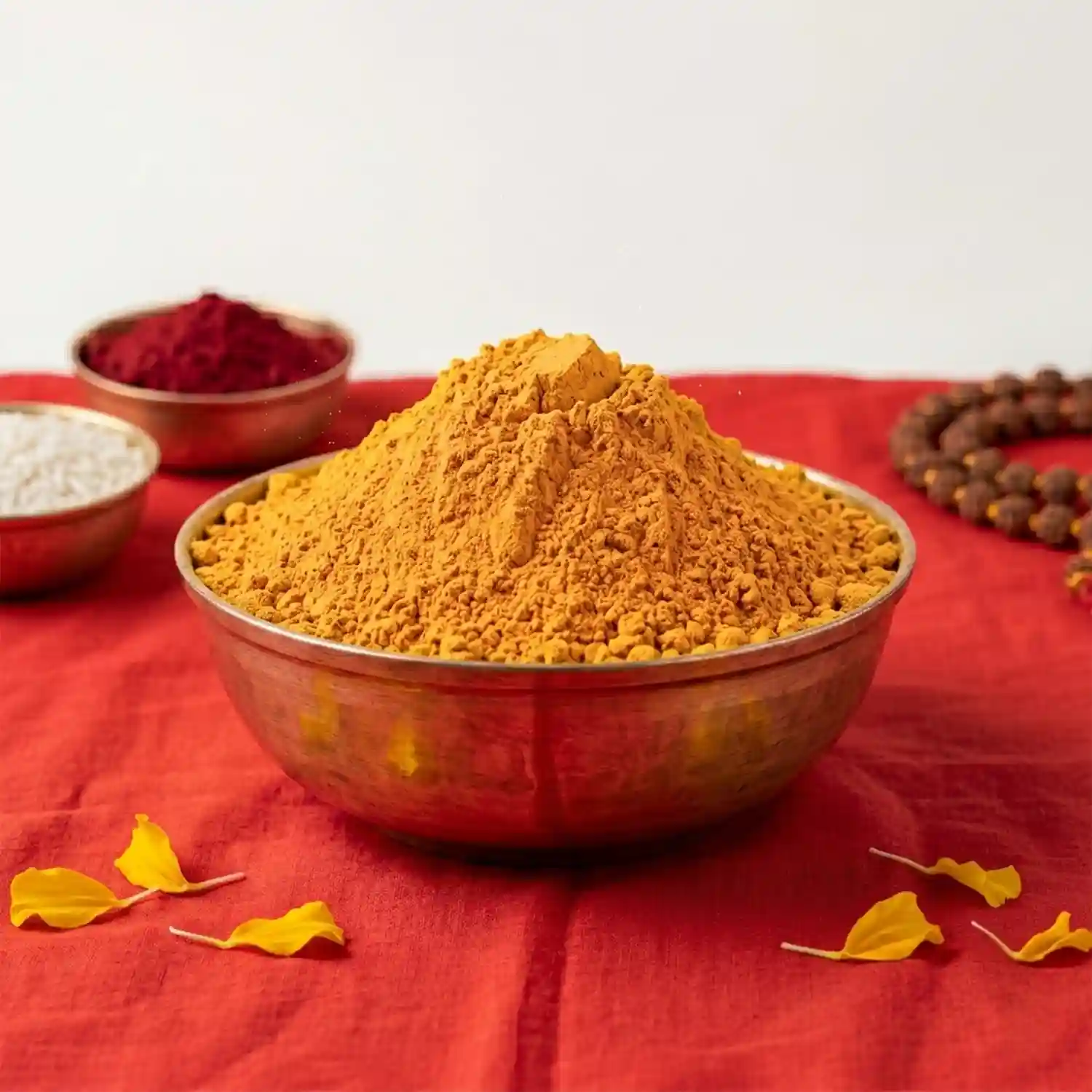Orange Abir for Puja & Festive Rituals | Orange Gulal